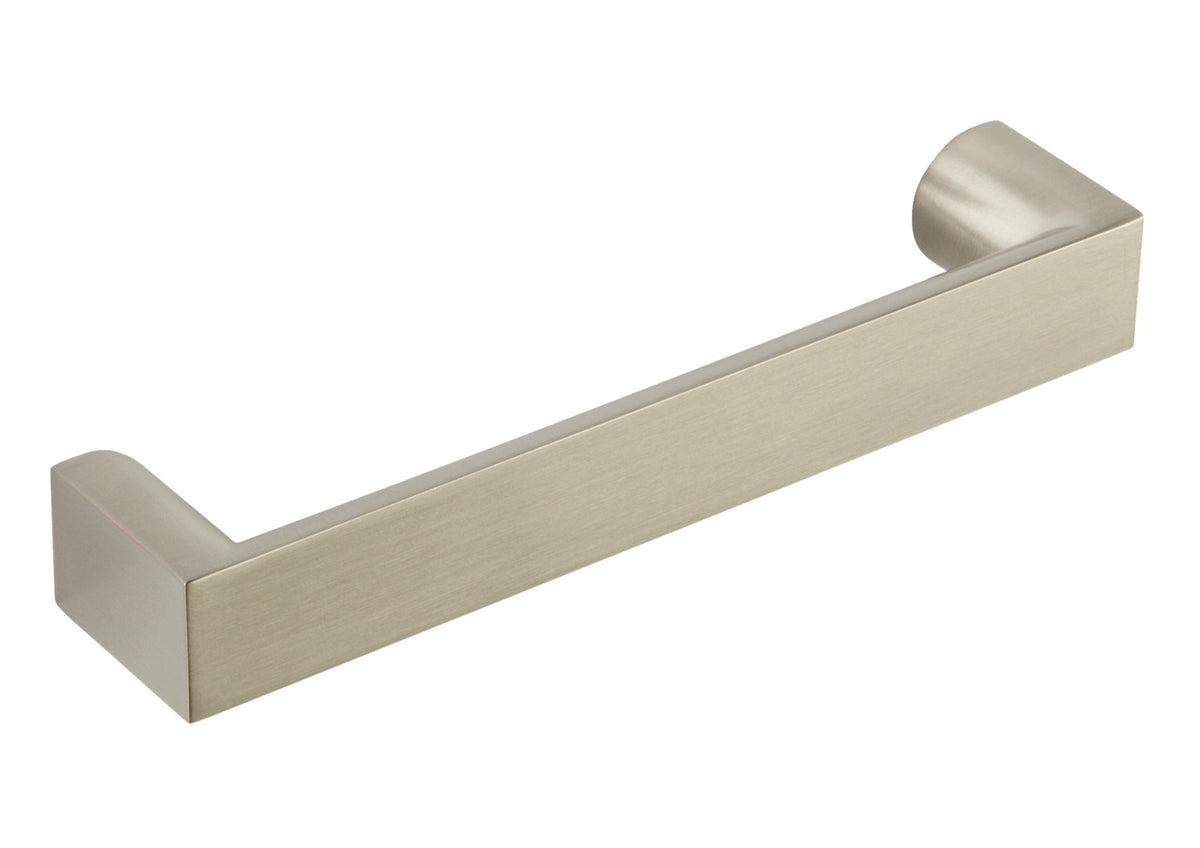HALF MOON 256MM BRUSHED STEEL HANDLE