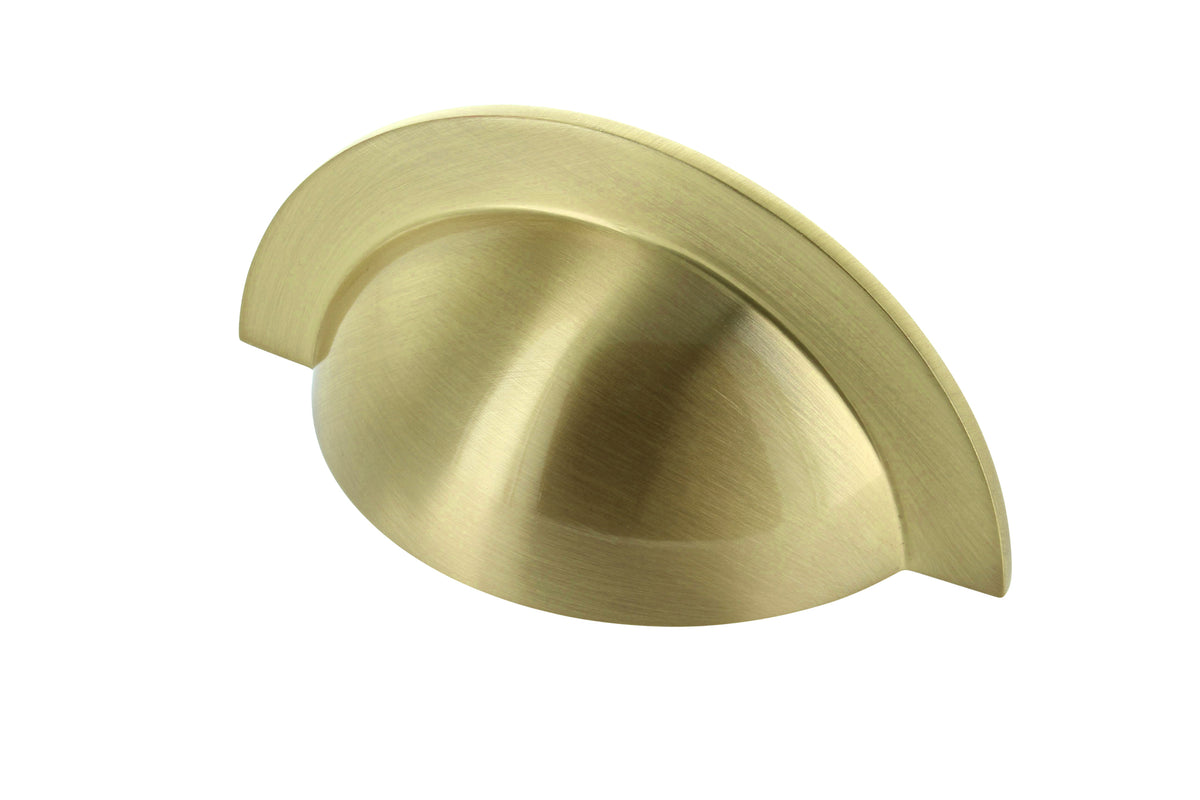 SEN CUP BRUSHED SATIN BRASS HANDLE