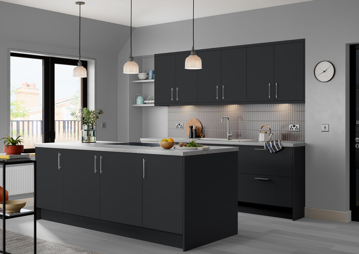 Appliance Door 715 X 446 – Piatto Matt Charcoal