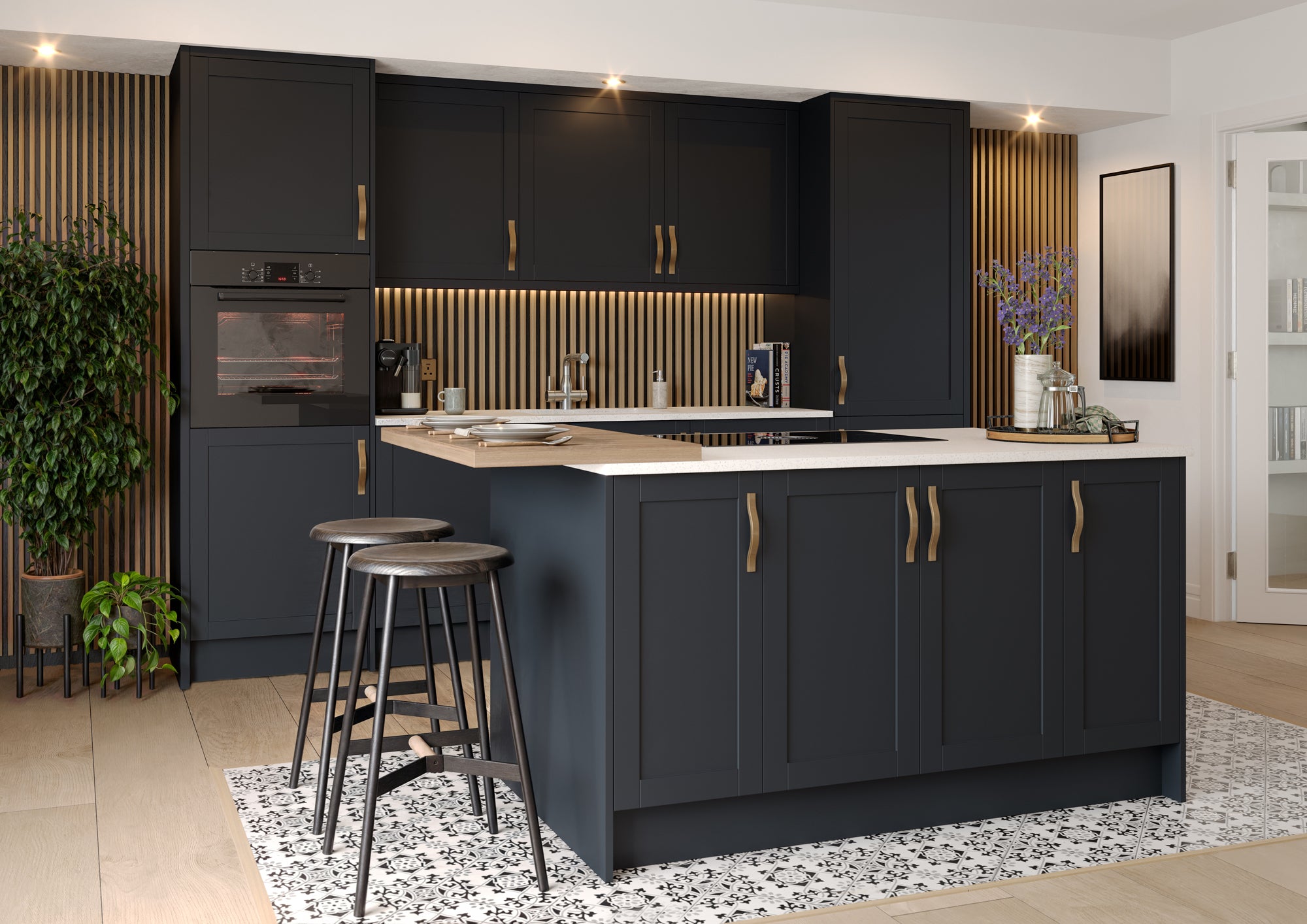 980 X 596mm Door – Sereno Indigo