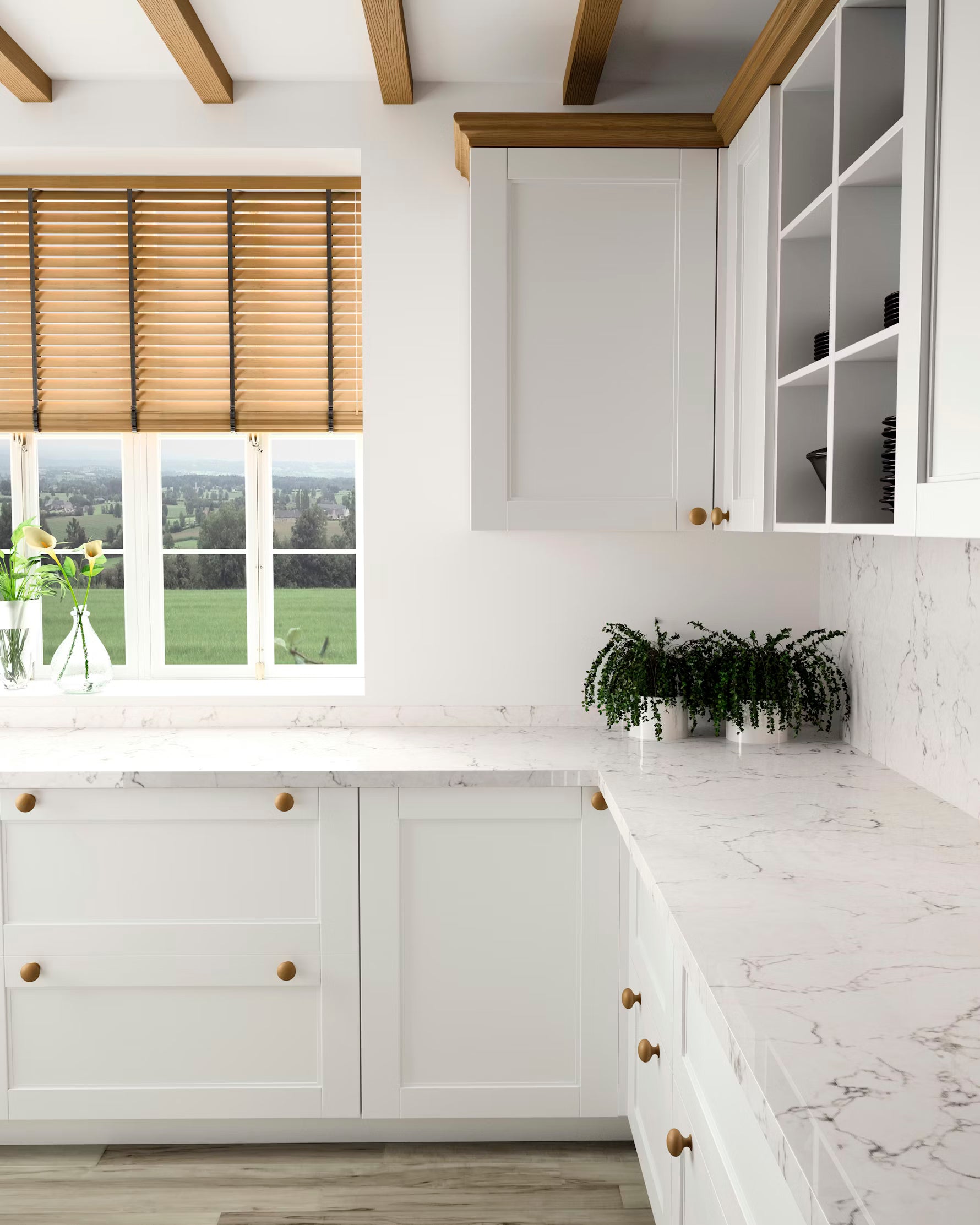 Silestone White Arabesque Worktop – 1.5 Sheet