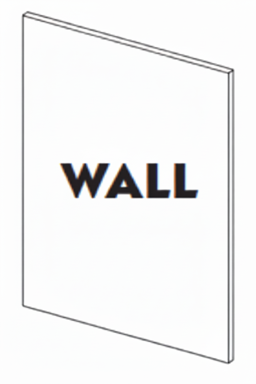 792X350 Wall End Panel – Piatto Gloss Cashmere Stone