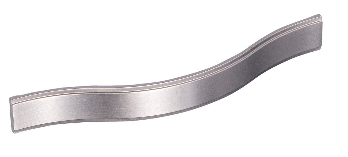 WAVE BRUSHED STEEL HANDLE