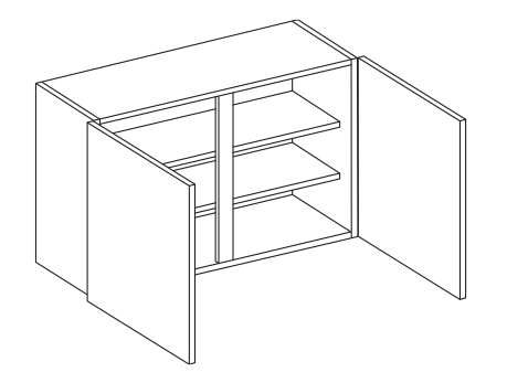 1000mm Wall Unit – Piatto Gloss Cashmere Stone