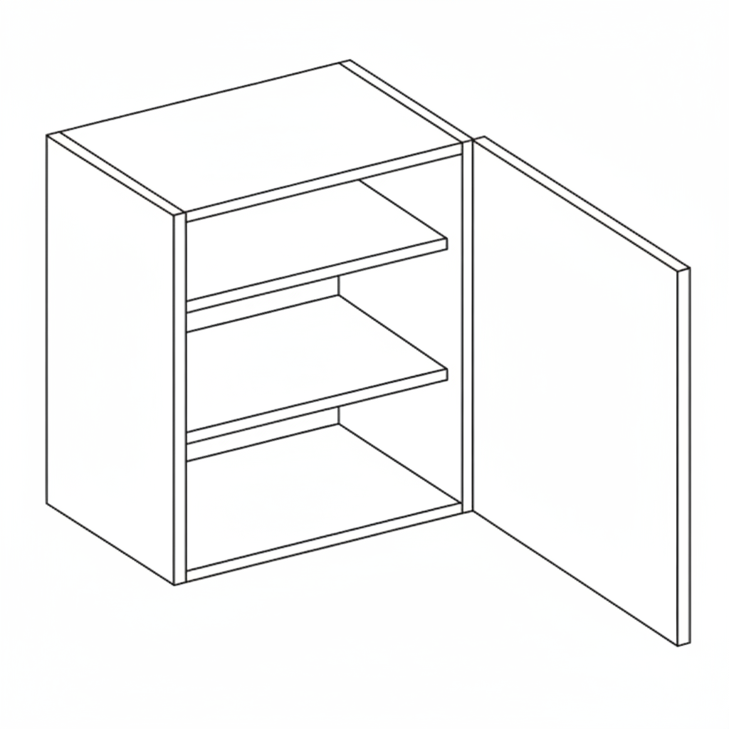 150mm Wall Unit – Piatto Gloss Cashmere Stone